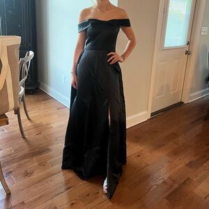 JJ’s House off the shoulder bridesmaids dress
